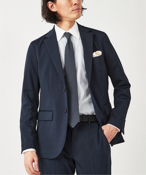 EDIFICE（エディフィス）の「ドライツイル 2ボタン ジャケット（テーラードジャケット・メンズ・ネイビー/グレー/ブラック系その他/カーキ・SMALL/MEDIUM/X-LARGE/LARGE）」の4枚目の写真