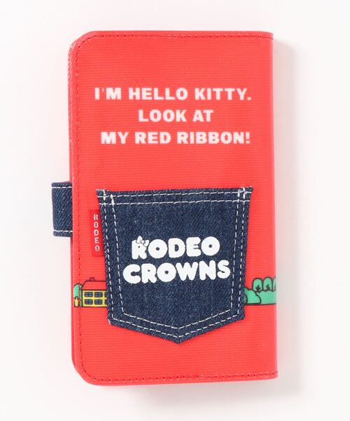 RODEO CROWNS WIDE BOWL（ロデオクラウンズワイドボウル）の「HELLO KITTY×RODDYモバイルケース（スマホケース/カバー・レディース・ブラック系その他/レッド系その他・FREE）」の3枚目の写真