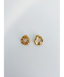 mou（モウ）の「凸凹変形サークルマットピアス（ピアス（両耳用））」