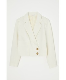 MOUSSY | CROPPED DOUBLE ジャケット(テーラードジャケット)