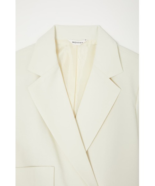 MOUSSY(マウジー)の「CROPPED DOUBLE ジャケット(テーラードジャケット・レディース・ターコイズブルー/アイボリー/ベージュ系その他・1/2)」の18枚目の写真