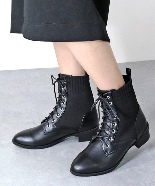 セール Liberty Doll ストレッチ素材ポインテッドレースアップ ニットブーツ 9074 ブーツ Libertydoll リバティードール のファッション通販 Zozotown セール Liberty Doll ストレッチ素材ポインテッドレースアップ ニットブーツ 9074 ブーツ Libertydoll リバティードール のファッション通販 Zozotown