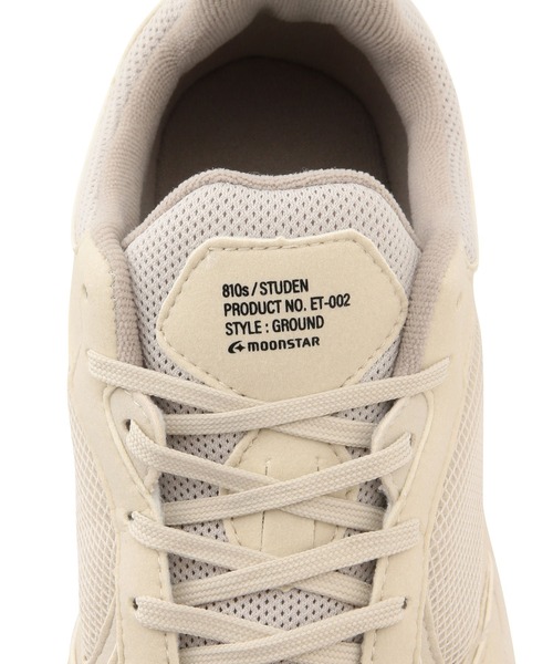 MoonStar（ムーンスター）の「【MOONSTAR(ムーンスター)】[新色追加]810s STUDEN（スニーカー・レディース・ブラック/キナリ/チャコールグレー/ライトグレー・23.5cm/22.5cm/25.0cm/24.5cm）」の11枚目の写真
