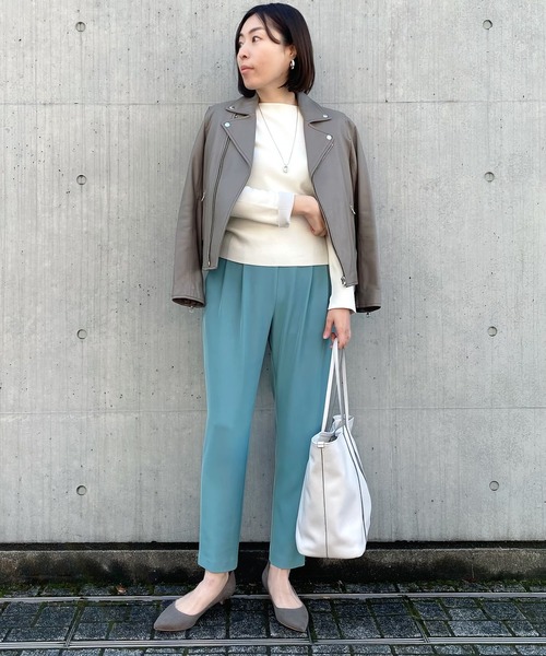 RIVE DROITE（リヴドロワ）の「ドライツイルジョッパーパンツ（その他パンツ・レディース・ネイビー/グレー/ミント・38/36/34）」の13枚目の写真