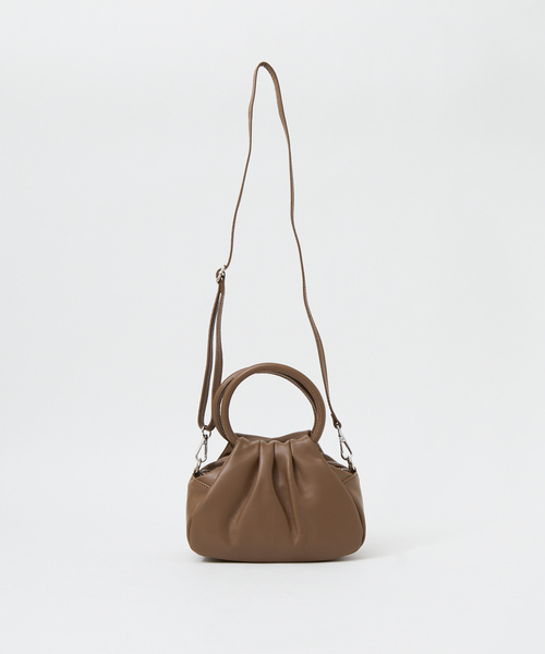 maison-vincent(メゾンヴァンサン)の「【Maison Vincent】softハンドバッグ(トートバッグ・レディース・グリーン/グレイッシュベージュ・フリー)」の8枚目の写真