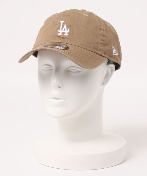 NEW ERA（ニューエラ）の「【NEW ERA】9TWENTY MLBフラットエンブロイダリー ミニロゴ（キャップ・メンズ・ベージュ系その他/ブルー系その他/ブラック系その他/ブラック系その他2/グリーン系その他・F）」の3枚目の写真