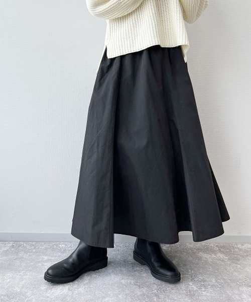 studio CLIP(スタディオクリップ)の「【追加予約受付中/低身長向けアイテム/WEB限定】アソートマーメードスカート(スカート・レディース・ブラック/モカ/その他1/その他2・MEDIUM/SMALL)」の2枚目の写真