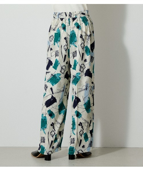 AZUL by moussy（アズールバイマウジー）の「MIX PAINT PANTS/ミックスペイントパンツ（その他パンツ・レディース・グリーン系その他/レッド系その他・SMALL/MEDIUM）」の13枚目の写真