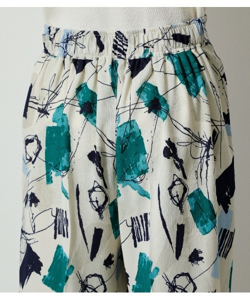AZUL by moussy（アズールバイマウジー）の「MIX PAINT PANTS/ミックスペイントパンツ（その他パンツ・レディース・グリーン系その他/レッド系その他・SMALL/MEDIUM）」の6枚目の写真