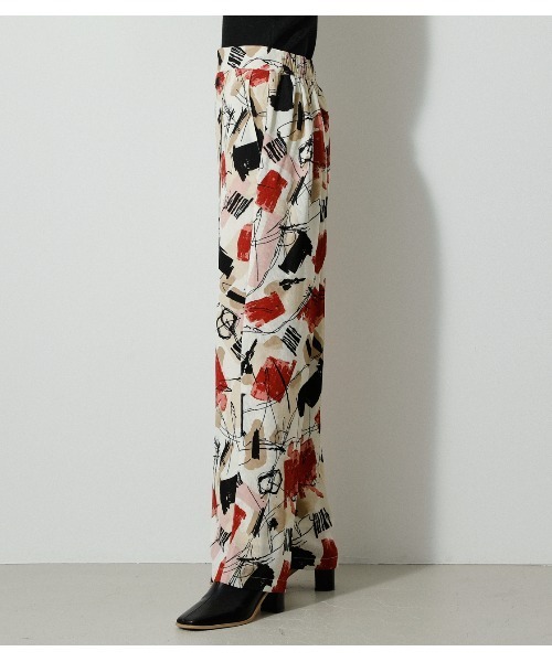 AZUL by moussy（アズールバイマウジー）の「MIX PAINT PANTS/ミックスペイントパンツ（その他パンツ・レディース・グリーン系その他/レッド系その他・SMALL/MEDIUM）」の14枚目の写真