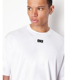 ARMANI EXCHANGE | 【A|X アルマーニ エクスチェンジ】AXロゴ　半袖クルーネックジャージーカットソー(Tシャツ/カットソー)