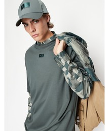 ARMANI EXCHANGE | 【A|X アルマーニ エクスチェンジ】AXロゴ　半袖クルーネックジャージーカットソー(Tシャツ/カットソー)