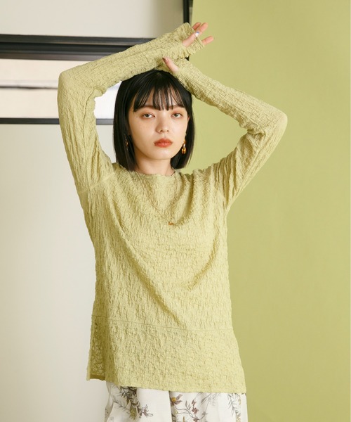 Eimee Law（エイミーロウ）の「ミトンスリーブシャーリング