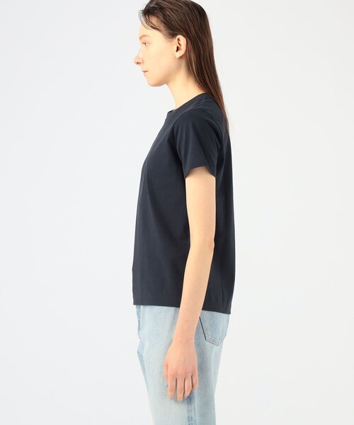 TOMORROWLAND (トゥモローランド)の「ソフトコットン ハーフスリーブプルオーバー(Tシャツ/カットソー・レディース・ベージュ系その他/ライトベージュ/ホワイト/ブラック系その他/ボルドー/ネイビー・M/S)」の16枚目の写真