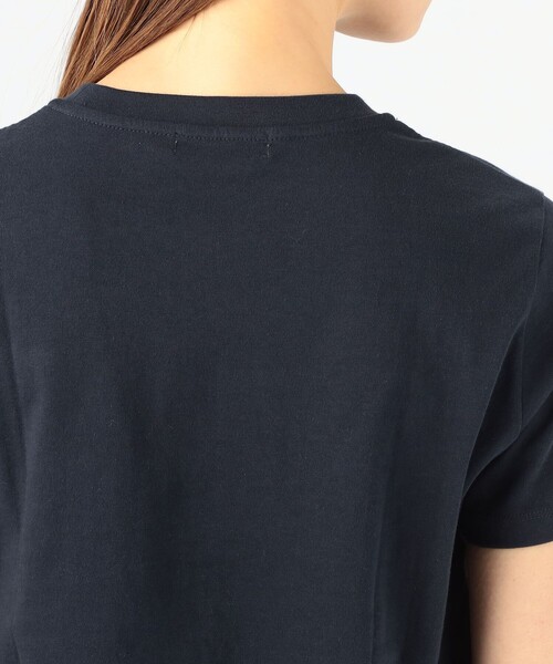 TOMORROWLAND (トゥモローランド)の「ソフトコットン ハーフスリーブプルオーバー(Tシャツ/カットソー・レディース・ベージュ系その他/ライトベージュ/ホワイト/ブラック系その他/ボルドー/ネイビー・M/S)」の12枚目の写真