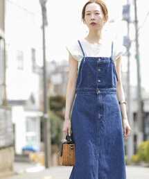 URBAN RESEARCH ROSSO WOMEN | 『別注』Lee×ROSSO FLARE SALOPETTE SKIRT(サロペット/オーバーオール)