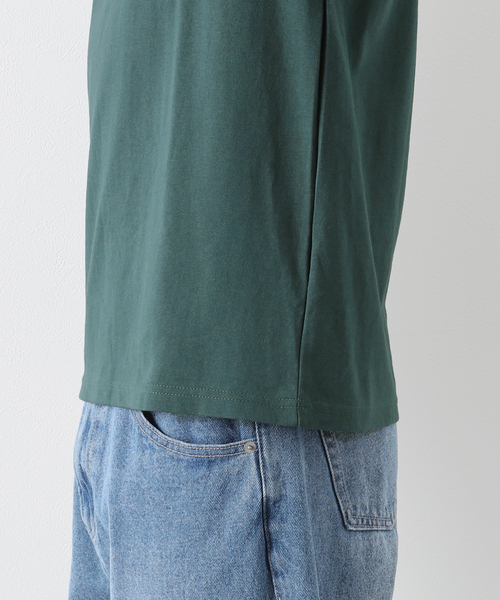 B.C STOCK(ベーセーストック)の「ENJOY GENTLEMAN ロングスリーブTシャツ(Tシャツ/カットソー・メンズ・グリーン/ブラック/ホワイト・SMALL/LARGE/MEDIUM)」の20枚目の写真