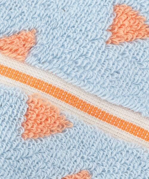 THE SHOP TK （ザ ショップ ティーケー ）の「【Otta/オッタ】ハーフタオルハンカチ（ハンカチ/ハンドタオル・メンズ・ダークグリーン/ライトブルー・00）」の4枚目の写真