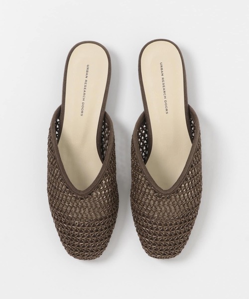 URBAN RESEARCH DOORS（アーバンリサーチドアーズ）の「メッシュスリッパ（サンダル・レディース・ブラウン/アイボリー/キャメル・38/36/37）」の16枚目の写真