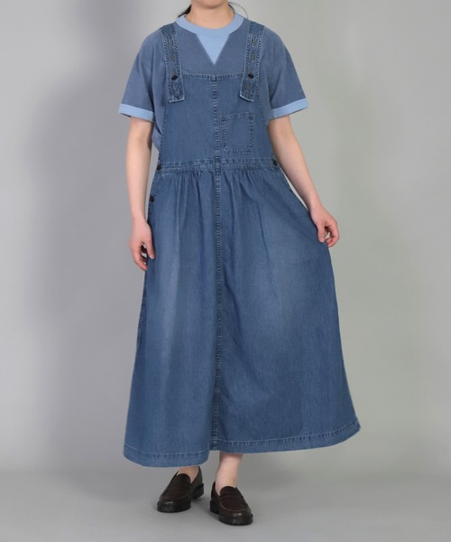 OMNIGOD（オムニゴッド）の「[OMNIGOD womens / オムニゴッド] ミニパイル ショートスリーブトレーナー（Tシャツ/カットソー・レディース・ネイビー/ブラウン/オフホワイト・FREE）」の14枚目の写真