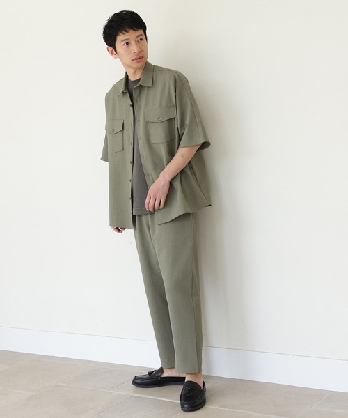 LAKOLE（ラコレ）の「ポリワッシャーコックパンツ[セットアップ対応] / 263631（その他パンツ・メンズ・ライトグレー/ブラック/オリーブ・SMALL/MEDIUM/LARGE）」の10枚目の写真