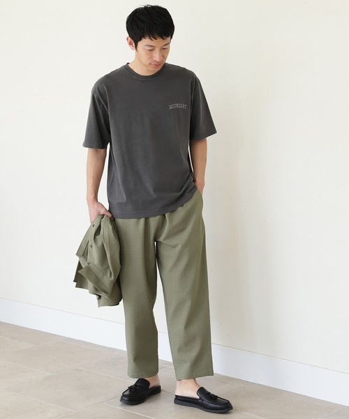 LAKOLE（ラコレ）の「ポリワッシャーコックパンツ[セットアップ対応] / 263631（その他パンツ・メンズ・ライトグレー/ブラック/オリーブ・SMALL/MEDIUM/LARGE）」の17枚目の写真