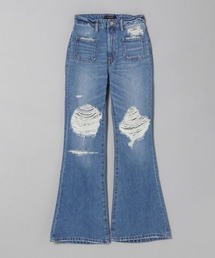 JEANASIS | サスティナブルクラッシュフレアデニムパンツ/280023(デニムパンツ)