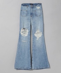 JEANASIS | サスティナブルクラッシュフレアデニムパンツ/280023(デニムパンツ)