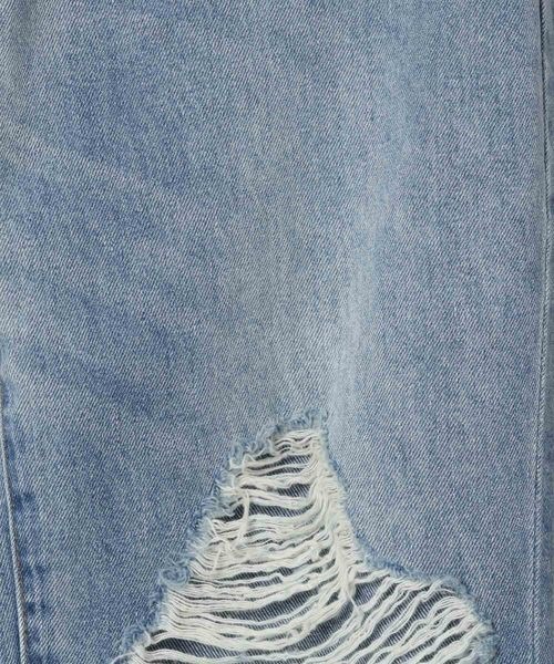 JEANASIS（ジーナシス）の「サスティナブルクラッシュフレアデニムパンツ/280023（デニムパンツ・レディース・ライトブルー/ブルー・SMALL/MEDIUM）」の10枚目の写真