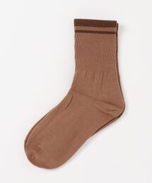 F&D : ツートンラインソックス