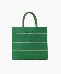 agnes b. | MX02－04 ラフィアハンドバッグ(ハンドバッグ)