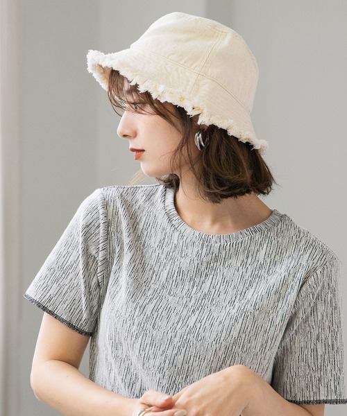 rectangle（レクタングル）の「バケットハット（ハット・レディース・ブラック/ブルー/アイボリー/ブラック系・FREE）」の22枚目の写真