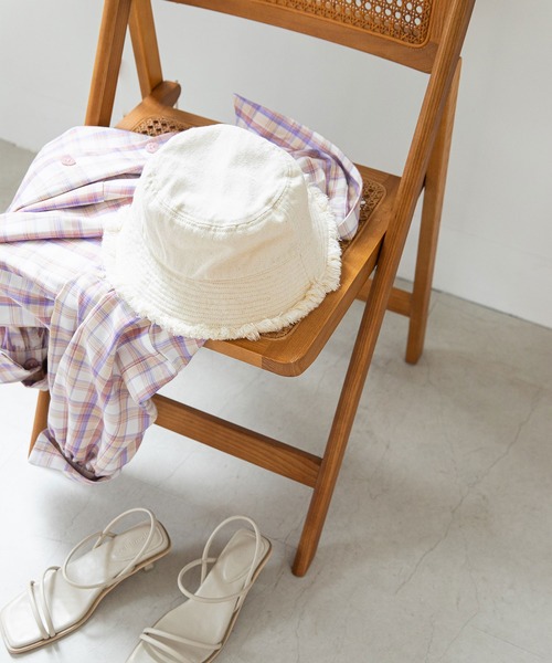 rectangle（レクタングル）の「バケットハット（ハット・レディース・ブラック/ブルー/アイボリー/ブラック系・FREE）」の19枚目の写真