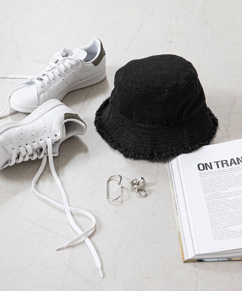 rectangle（レクタングル）の「バケットハット（ハット・レディース・ブラック/ブルー/アイボリー/ブラック系・FREE）」の6枚目の写真