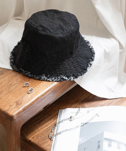 rectangle（レクタングル）の「バケットハット（ハット・レディース・ブラック/ブルー/アイボリー/ブラック系・FREE）」の11枚目の写真