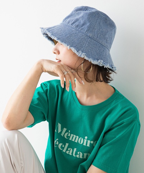 rectangle（レクタングル）の「バケットハット（ハット・レディース・ブラック/ブルー/アイボリー/ブラック系・FREE）」の15枚目の写真