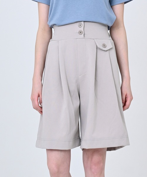 セール 太ベルトダブルボタンハーフパンツ その他パンツ Me Em Select ミームセレクト のファッション通販 Zozotown