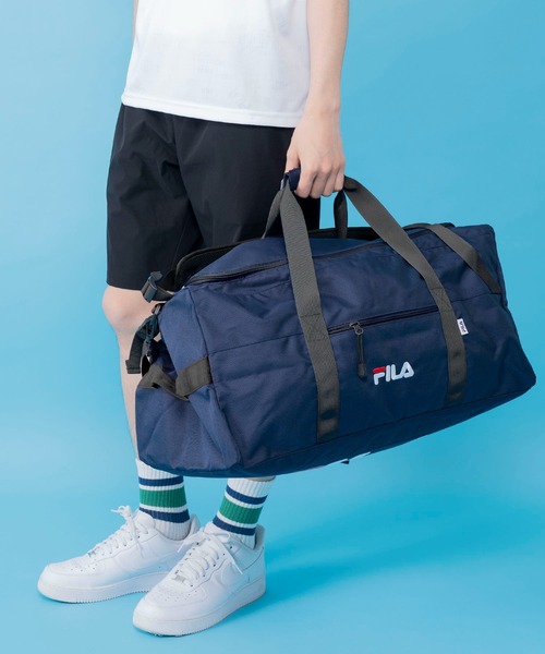 セール】【FILA/フィラ】 WEB限定 別注 筆記体 BIG ロゴ 3way ボストン