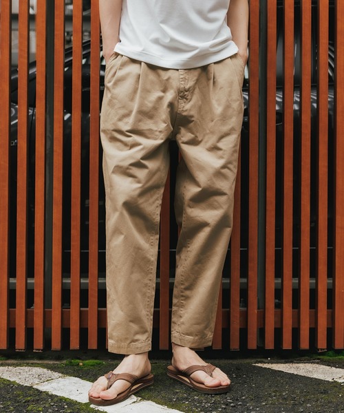 HARVESTY/ハーベスティ チノ イージーエッグパンツ（チノパンツ