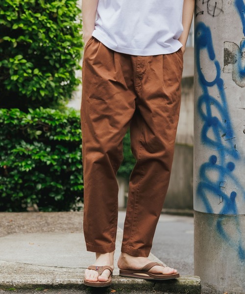 HARVESTY/ハーベスティ チノ イージーエッグパンツ（チノパンツ