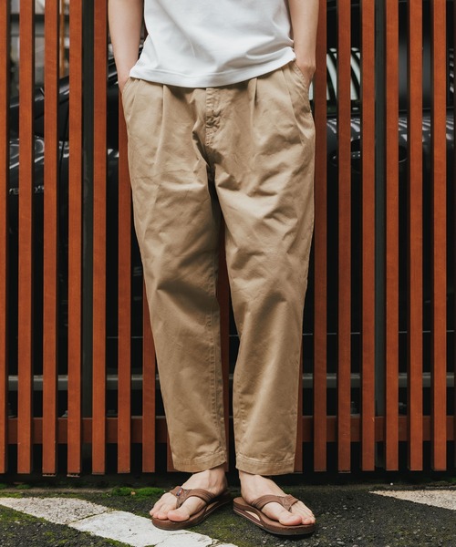 HARVESTY/ハーベスティ チノ イージーエッグパンツ（チノパンツ