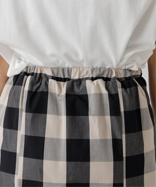 frames RAY CASSIN(フレームスレイカズン)の「先染めブロックチェックスカート(スカート・レディース・ブラック/ブルー・FREE)」の14枚目の写真