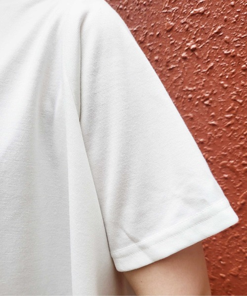 Re:Birth(リバース)の「カットソートップス(Tシャツ/カットソー・レディース・オフホワイト/ネイビー/コーラルピンク・M/L)」の21枚目の写真