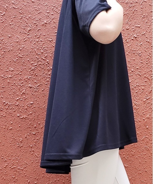 Re:Birth(リバース)の「カットソートップス(Tシャツ/カットソー・レディース・オフホワイト/ネイビー/コーラルピンク・M/L)」の16枚目の写真