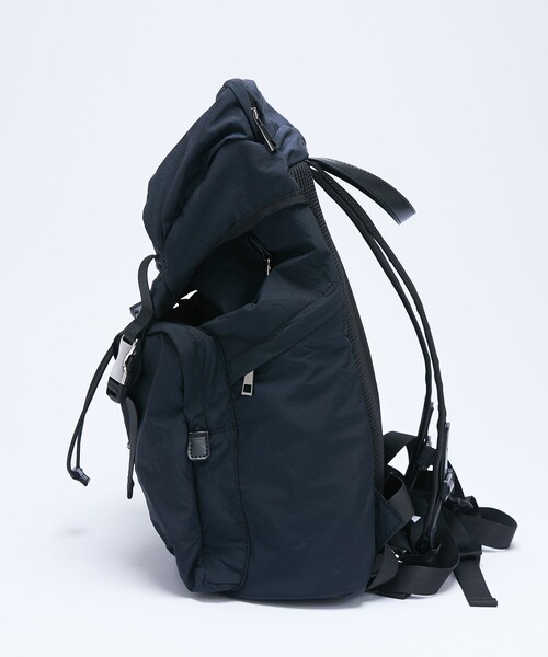 UNITED TOKYO（ユナイテッドトウキョウ）の「ウェイブナイロンバックパック（バックパック/リュック・メンズ・ブラック・FREE）」の11枚目の写真
