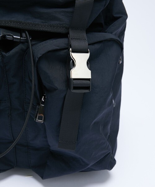 UNITED TOKYO（ユナイテッドトウキョウ）の「ウェイブナイロンバックパック（バックパック/リュック・メンズ・ブラック・FREE）」の7枚目の写真