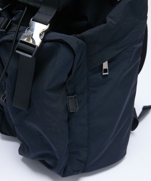 UNITED TOKYO（ユナイテッドトウキョウ）の「ウェイブナイロンバックパック（バックパック/リュック・メンズ・ブラック・FREE）」の4枚目の写真