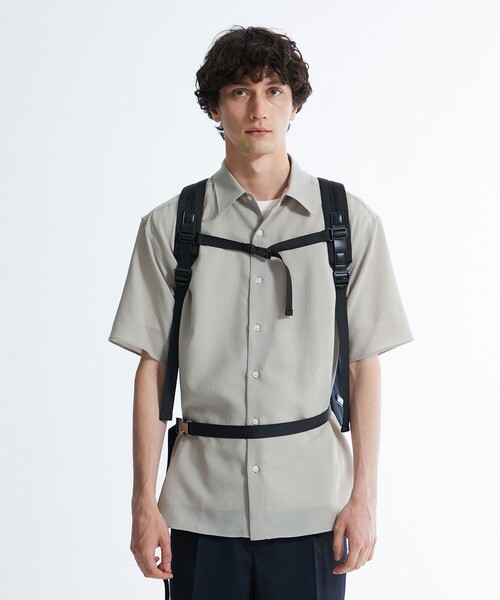 UNITED TOKYO（ユナイテッドトウキョウ）の「ウェイブナイロンバックパック（バックパック/リュック・メンズ・ブラック・FREE）」の12枚目の写真