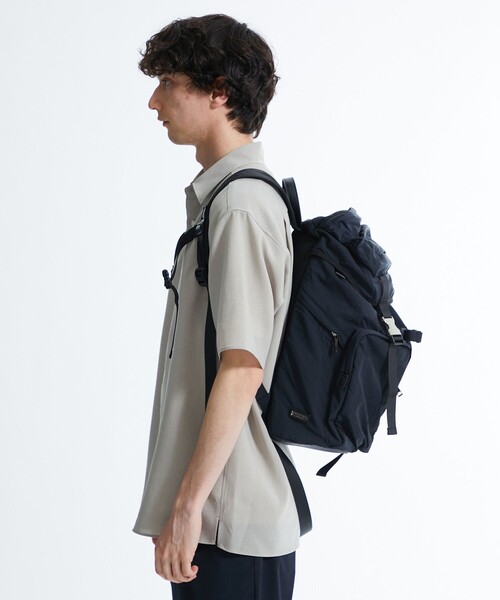 UNITED TOKYO（ユナイテッドトウキョウ）の「ウェイブナイロンバックパック（バックパック/リュック・メンズ・ブラック・FREE）」の6枚目の写真