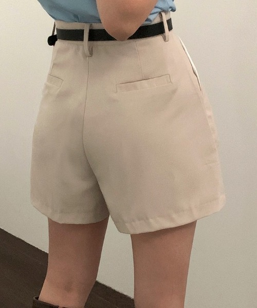 BEIDELLI（ベイデリー）の「[BELLIDE MADE] ハーフレングススラックス（スラックス・レディース・ブラック/ベージュ・SMALL/MEDIUM/LARGE）」の11枚目の写真